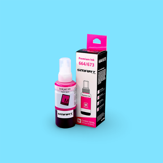صورة  حبر تعبئة ابسون احمر INK 664/673 100ML- SMART-ASL