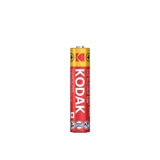 صورة طقم بطاريات ريموت كوداك احمر KODAK SUPER R03-AAA-4-CAT30953321 الطقم =4ح