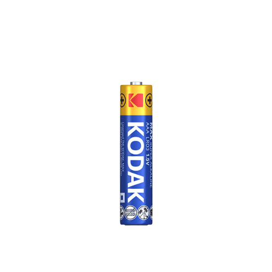 صورة طقم بطاريات ريموت كوداك ازرق   KODAK ALKALINE LR03-AAA-2-CAT30952874 الطقم =2ح