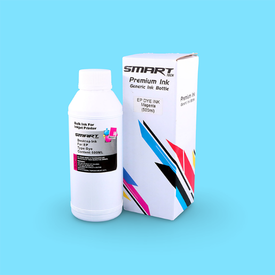 صورة  حبر تعبئة ابسون احمر INK 500ML- SMART-ASL