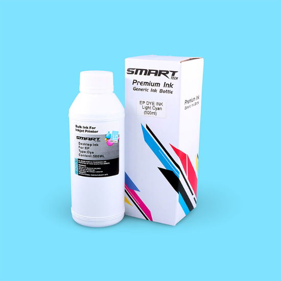 Picture of  حبر تعبئة ابسون ازرق فاتح INK 500ML- SMART-SEL