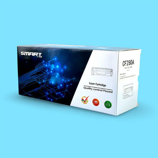 صورة SMART TECH (CF280A /80A)خرطوشة حبر  سمارت تك بديل لطابعة HP ليزر  أسود Laser Toner Cartridge 