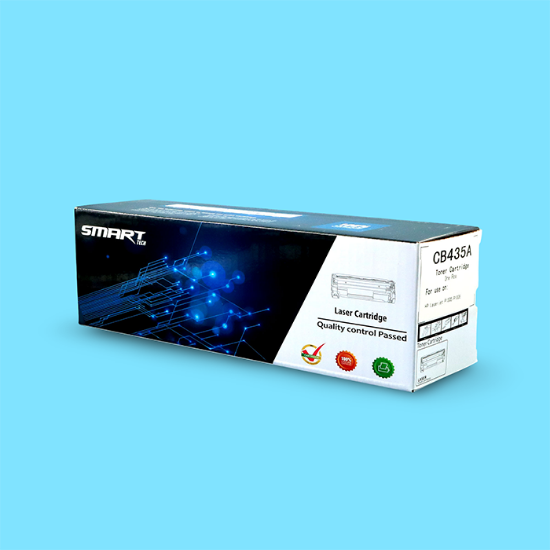 صورة SMART TECH (CB435A /35A)خرطوشة حبر  سمارت تك بديل لطابعة HP ليزر  أسود Laser Toner Cartridge 